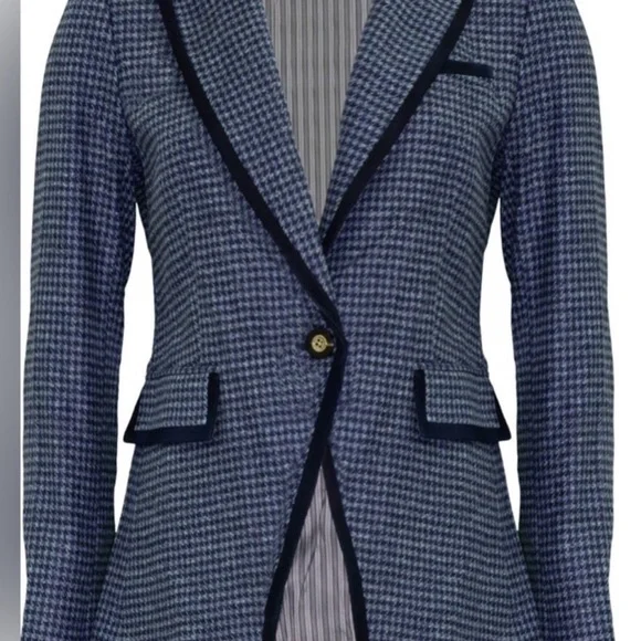 Veronica Beard Dickey Houndstooth Blazer - Picture 2 of 4
